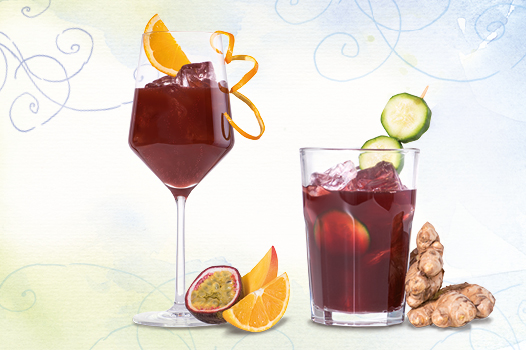 Rezepte für alkoholfreie Cocktails mit Aperino - SALUS